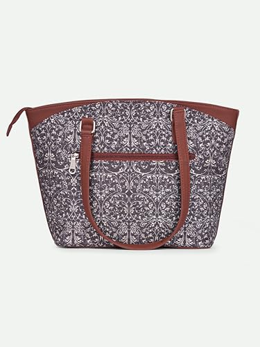 Image of ZOUK Printed Vegan Classic Travel Tote For Women's Ladies