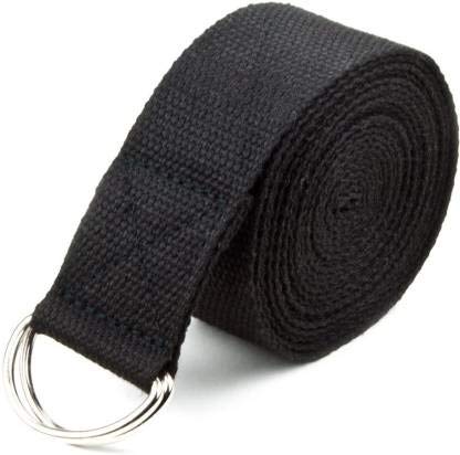 Serveuttam Yoga Strap,Durable Polyester Cotton Yoga Exercise Adjustable Straps 6 Ft with Durable D-Ring for Stretching, General Fitness, Flexibility and Physical Therapy (B08GQ87SB1) Amazon Price History, Amazon Price Tracker