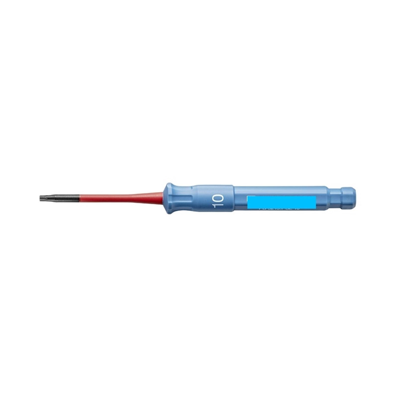 Izolowane, wymienne, wąskie wkrętaki z rękojeścią do śrub z rowkiem (Color : PB 5215 T SL 10)