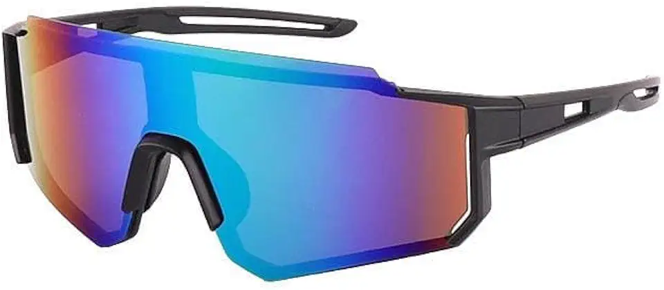 Óculos Esportivo Polarizado UV400 Ciclismo Corrida Bike Lente Espelhada Proteção Solar
