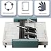 BUCSDG A3 Automatic Folding Machine 110V 60HZ, Automatic Paper Folding Machine, Electric Folding Stapler for Office Printing, Printing Factories and Schools