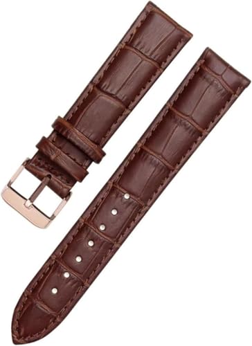 Correa de reloj de cuero marrón de 13mm para un estilo casual chic 1