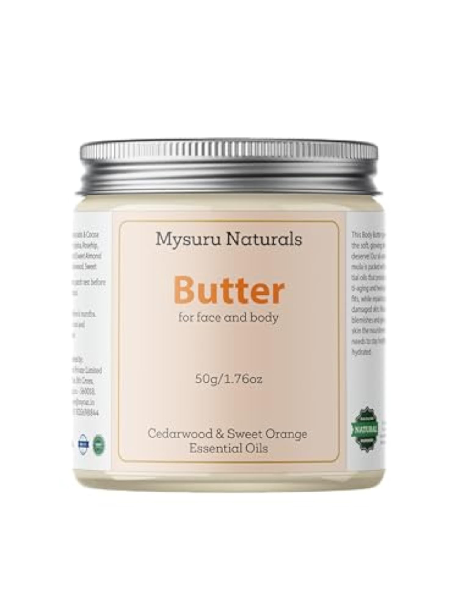 Sweet Orange Butter Deep Moisturizing Skin Butter with Sweet Orange Extracts
