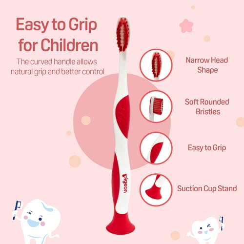 Image of Pigeon Children Cavity Protection Toothpaste 45 g | Fruit Punch Flavour | Gentle Daily Oral Care | Suitable for Kids