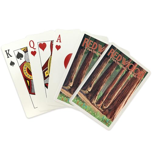 Baraja Poker Redwood National Park 52 Cartas miniatura 2