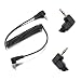 2.5mm-C1 Camera Remote Control Shutter Release Cable for Canon T6i T6S T5 T5i T4i T3i T3 T2i T1i XT XTi XSi SL2/ EOS M 700D 650D 600D 550D 500D 1100D 80D 70D 60D Series