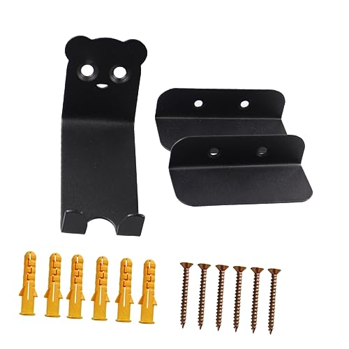 BELLIFFY Wall Mounted Bike Hook for Indoor Storage Durable Bike Wall Mounting Rack Space Saving Design for All Pedals Easy Installation Sleek Black Finish