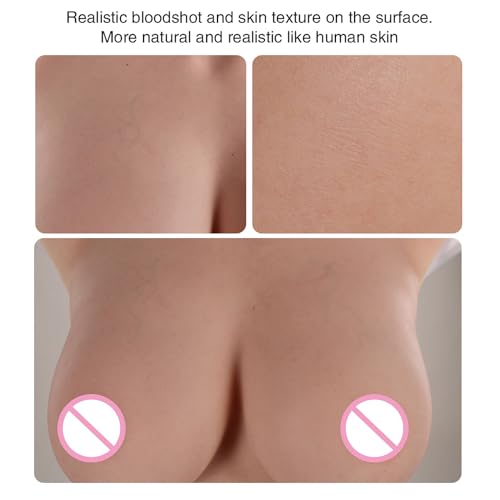 Oil-free 8th Generation Silicone Breastplate With Makeup Skin Float Point Inside Airbag Silicone Filler Look Natural4