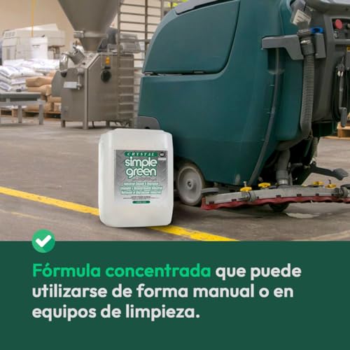 Simple Green 19005 Crystal Industrial Cleaner/Degreaser, 5gal, Pail by Simple Green - Image 8