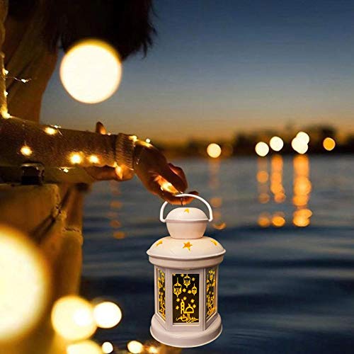Eid Mubarak Decoratie Lamp - Ramadan Decoratie Lamp, Ramadan Eid Mubarak Ornament Lamp LED Nachtlampje Islam Moskee… - Image 6