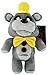 LBJDM Bambini ripieni Morbida Giocattolo Morbido Coccole, Cinque Notti a Freddy's 4 FNAF Dorato Grigio Oro Viola Freddy Fazbear Orso Peluche Giocattoli for Bambini Regalo di Compleanno 30cm Grigio