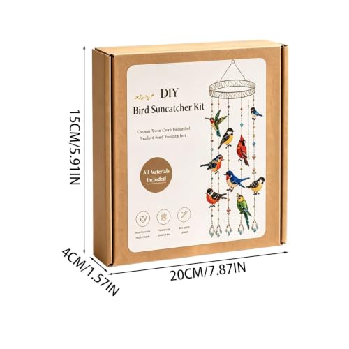 Kit para hacer abalorios de colibrí: decora tu balcón y jardín en familia 7