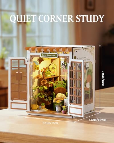 Rolife Secret Bloomy Nook Book Nook Kit thumbnail 2