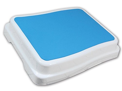 EZ BATH STEP STACKABLE X LARGE BATH NON-SLIP STEP STOOL SAFETY BATHROOM