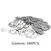 Ardour Van BALABALA 50 Sets 18mm Silver Tone Magnetic Buttons Snap Clasps for Handbag Purses Bags Clothes Leather Sewing Craft DIY