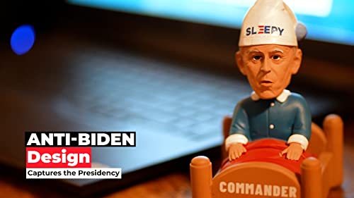 Pesky Patriot Sleepy Joe Biden Bobblehead Novelty Gag Gift | Funny Anti-Biden Bobble Figure For Conservatives And Republicans #TOP6