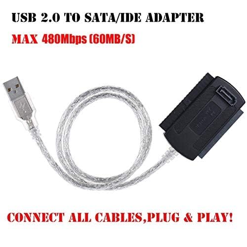 USB to SATA IDE Adapter - Convert Drives Easily -4 USB to SATA IDE Adapter - Convert Drives Easily -4