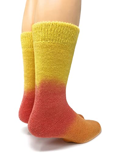 Warrior Alpaca Socks - Outdoor Alpaca Wool Socks, Terry Lined With Comfort Band Opening For Men And Women (Large, Cool Tones) #TOP3