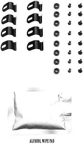 WellVisors Window Visors Wind Deflectors Compatible with Ford 2019-2023 Ranger SuperCrew Premium Series Rain Guards 3-847FD023