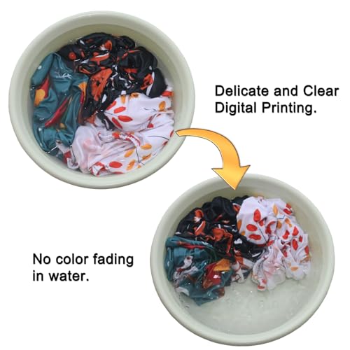 Amonsa Fall Chair Covers Set Of 2 For Kitchen Dining Chairs Stretchy Spandex Fabric Washable Fitted Brown Slipcover Chair Protector With Elastic Party Decoration Maple Leaf thumb #4