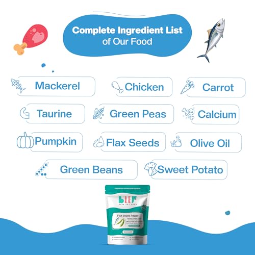 Image of BLEP Fish Beans Natural Dog Food 8.4Kg (42 Pack of 200g) | Zero Preservatives|Aids Joint Health & Digestion|Collagen Rich| Human Grade, Natural Wet Dog Food|Ideal for All Breeds