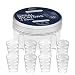 Anti Snoring Devices by Snore Bastion - All ONE Size (M) Medium - Snoring Nose Vents - Nasal Dilator - Snore Stopper - Snoring Solution - Nose Cones to Stop Snoring