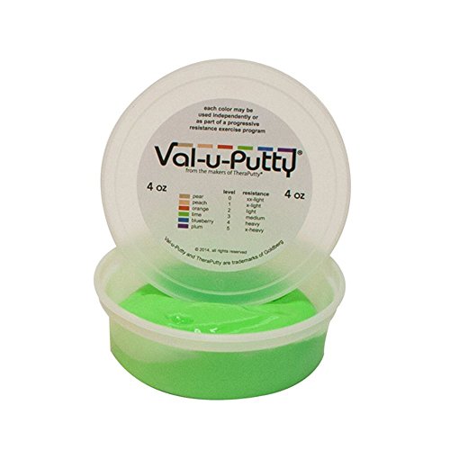 Val-u-Putty153; Exercise Putty, Lime, Medium, 4 Ounce