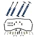 1967-69 Camaro Front & Rear Sway Bars, AFCO ShocksKit