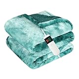 Heated Blanket Electric Throw, Heating Blanket Soft Sherpa Flannel Throw, Heat Blankets for Home & Office Machine Washable Overheating Protection 8 Hours Auto Off 10 Fast Heating Levels