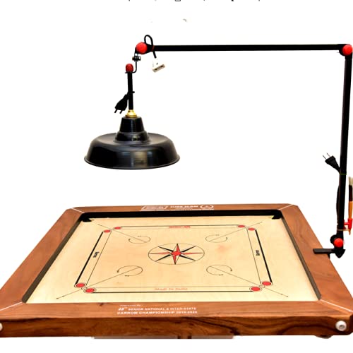 Buy Siscaa Premium Carrom Easy Fold Lamp Shade Set, with 2 fold Design