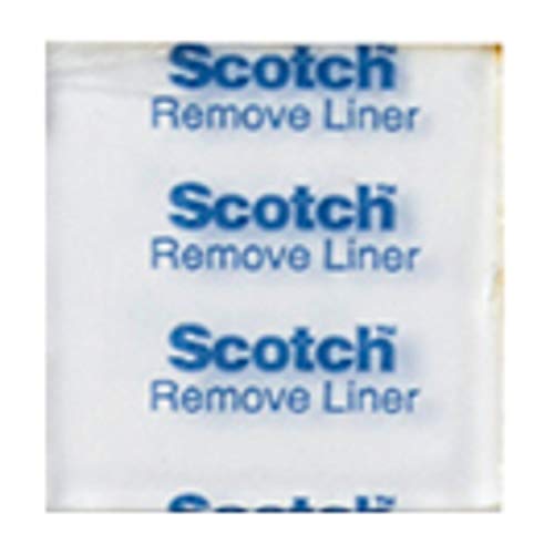 Carrés de montage Scotch transparents 2,5 cm adhésif double face repositionnable