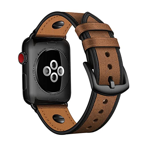 Bracelet cuir Apple Watch idéal du bureau aux sorties pour iWatch SE et Ultra