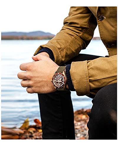 Image of BINLUN Premium Ballistic Nylon Watch Strap, Heavy Duty 5-Ring Replacement Watch Band with Stainless Steel Buckle, Durable & Comfortable Sport Band for Men Women, Fits 18-24mm