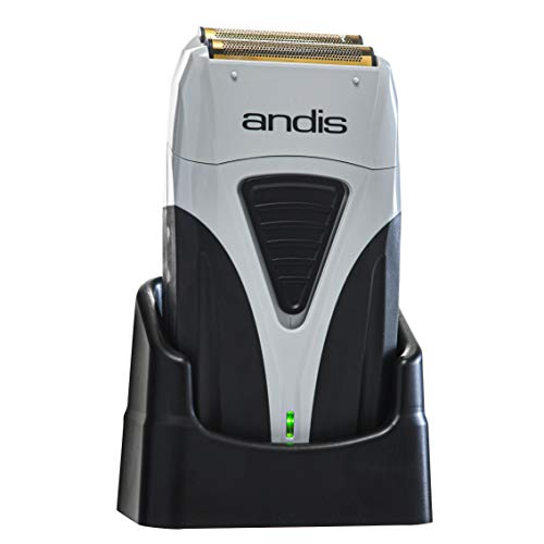 Andis Professional Cordless Profoil Lithium Plus Titanium Foil Shaver (17200) - Bundled With Kepse Neck Duster #TOP2