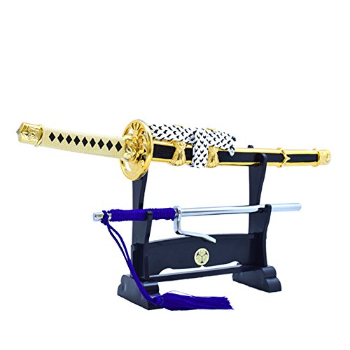 Japonais Lettre Décapsuleur Jintachi Noir/Jitte Bleu marine avec support # 241