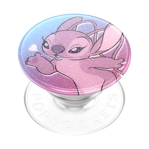 Image of PopSockets Adhesive Phone Grip, Holder, Phone Stand, Disney - Angel Kisses
