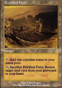 Magic The Gathering - Petrified Field - Odyssey