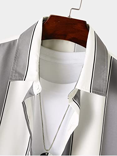 Image of Lymio Men's Polyester Slim Fit Stylish Printed Casual Shirt (Patta)
