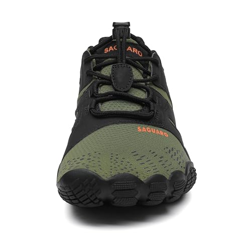 Image of SAGUARO Barefoot Shoes for Men - Wide Toe Box Zero Drop Minimalist Shoes Trail Runner Sneakers