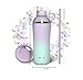 Allcho Insulated Water Bottle for Women, 18 oz Stainless Steel Water Bottles, Double Walled, 2 Lids (Chug & Tumbler) - Hydrate & Caffeinate, Gifts