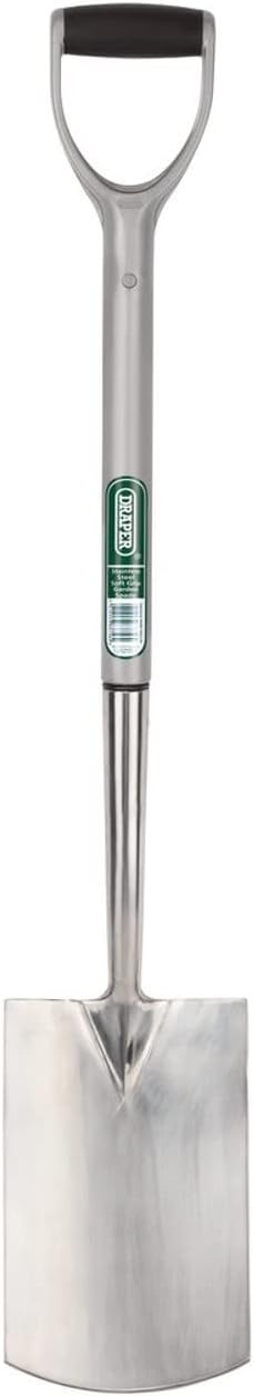 Draper 83756 Stainless Steel Soft Grip Garden Spade