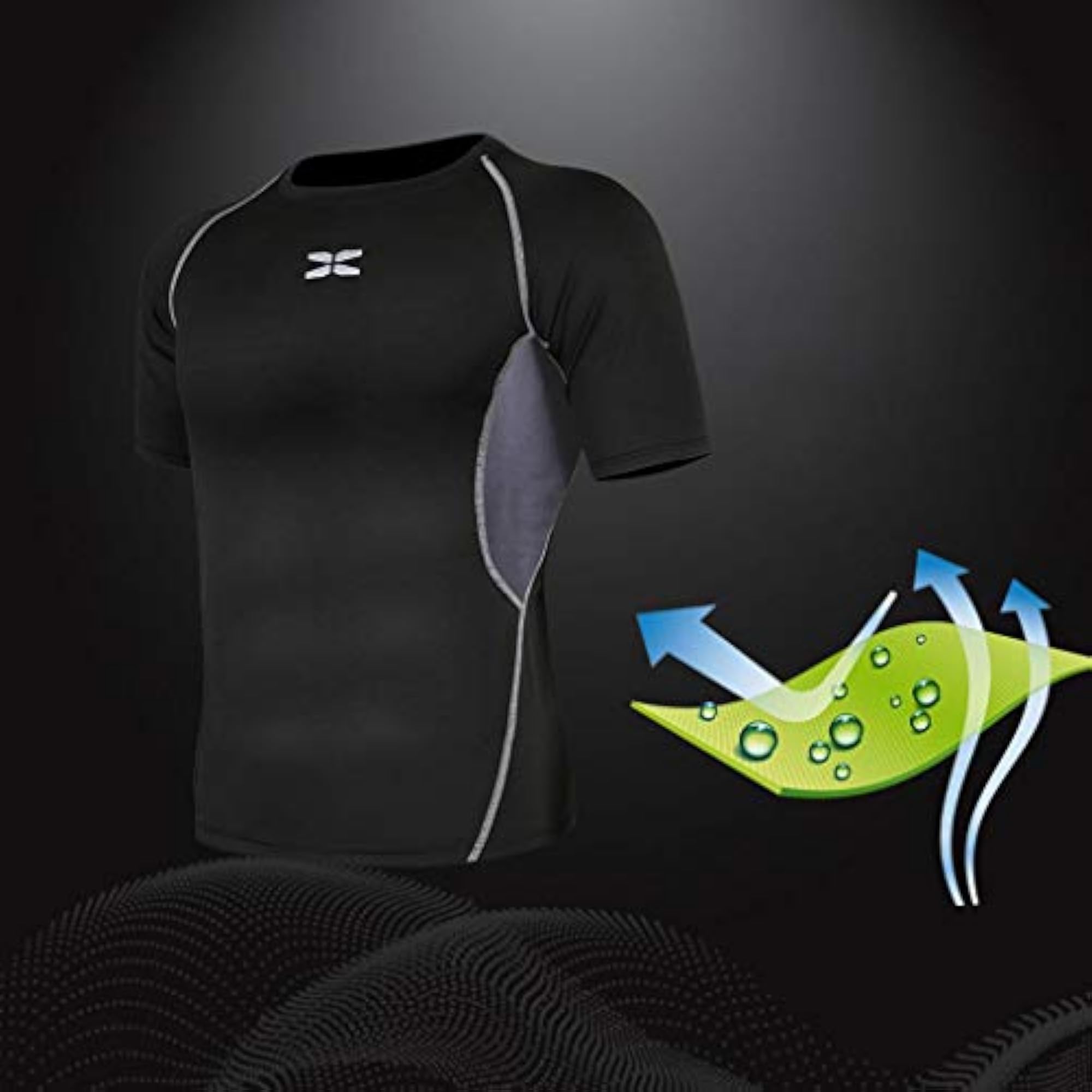 5 Pcs/Set Men's Tracksuit, Green XL