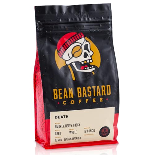 Bean Bastard Coffee DEATH Blend Dark Roast Coffee Beans miniatura 1
