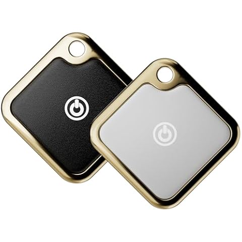 SMART CC Trackers Like Apple Airtags Airtag Air Tag, for Dog Cat Key Luggage Tile Tracker,Similar,Air Tags-2 Pack,1 Pack Work with Apple Find My (iOS Only) (1Pack/Pink) (2Pack/Black&White) Cover