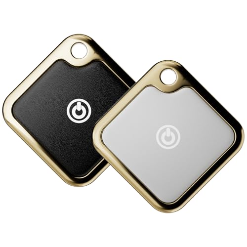 SMART CC Trackers Like Apple Airtags Airtag Air Tag, for Dog Cat Key Luggage Tile Tracker,Similar,Air Tags-2 Pack,1 Pack Work with Apple Find My (iOS Only) (1Pack/Pink) (2Pack/Black&White)