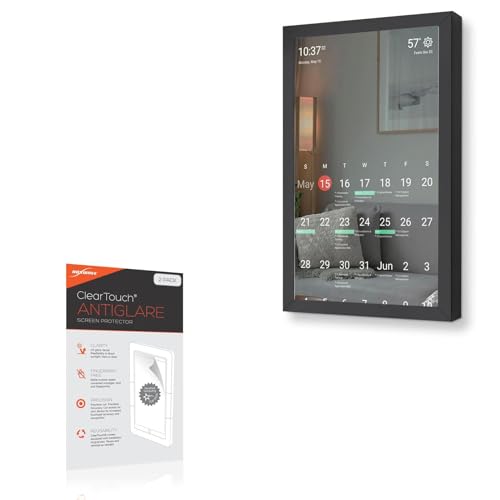 BoxWave Screen Protector Compatible With DAKboard Mirror Display (21.5 in) - ClearTouch Anti-Glare (2-Pack), Anti-Fingerprint Matte Film Skin