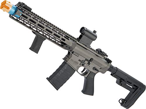 Evike EMG Falkor Armalite Style Blitz SBR 2.0 eSilverEdge Weapon M4 Airsoft AEG Rifle (Color: Falkor Grey / 350 FPS)