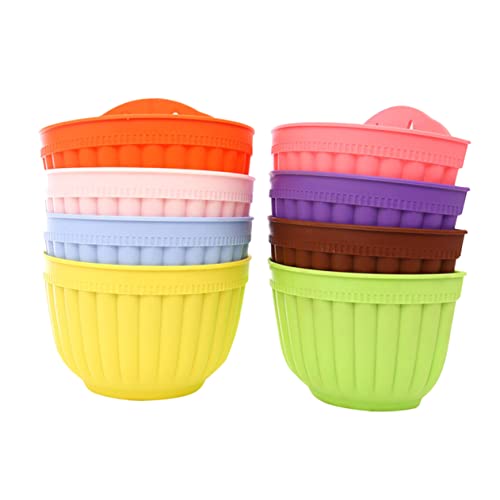 TOYANDONA Pot De Fleurs Suspendu pour Balcon Pot Décoratif Épais pour Plantes Extérieur Résistant Aux Intempéries