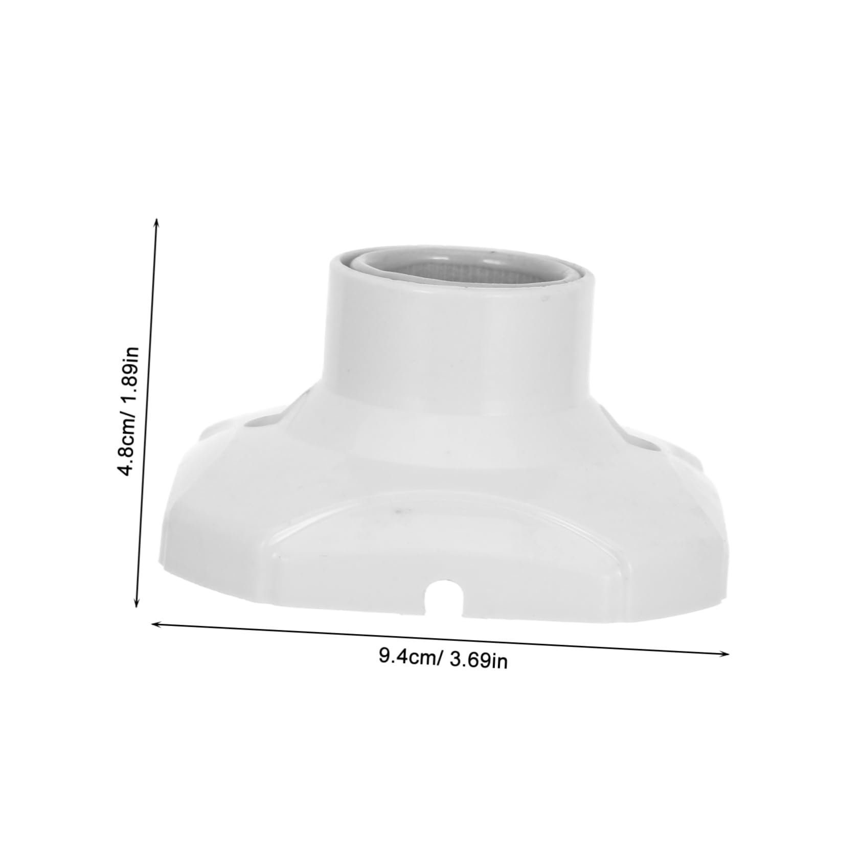 Portalampada a Vite E27 250v, Set 20 Pezzi, Base Ceramica