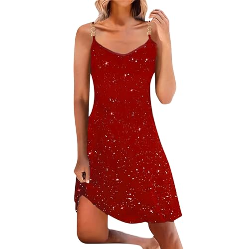 Robe paillettes sexy femme avec coupe ajustée rétro chic